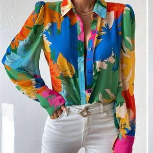 Shein Gomorn Colorful shirt
